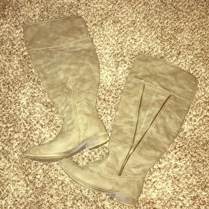 Wide calf Knee high boots